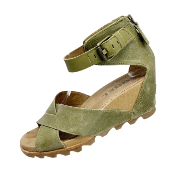 Sorel - Women's Joanie Sandal Ii Sandals - Green - Picture 1 of 8